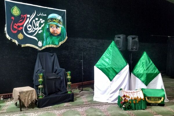 برگزاری مراسم شیرخوارگان حسینی درشهرستان ملارد