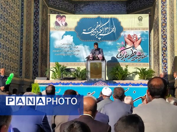 نماز عید سعید فطر در شهرستان کاشمر