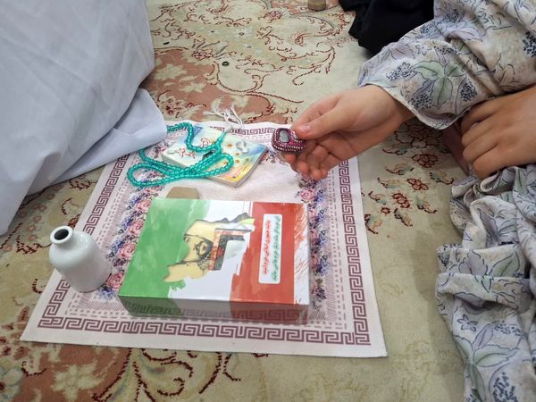 حال و هوای پایان اعتکاف دانش‌آموزی مسجد امام حسن مجتبی (ع)
