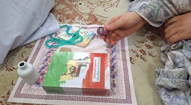 حال و هوای پایان اعتکاف دانش‌آموزی مسجد امام حسن مجتبی (ع)