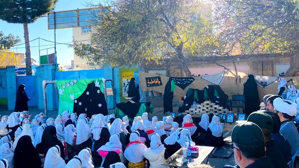 فاطمیه در مدرسه عصمت شهرستان باخرز