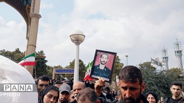 تشییع مسافر بهشتی «امیرعلی نیکنام‌راد» در گرگان