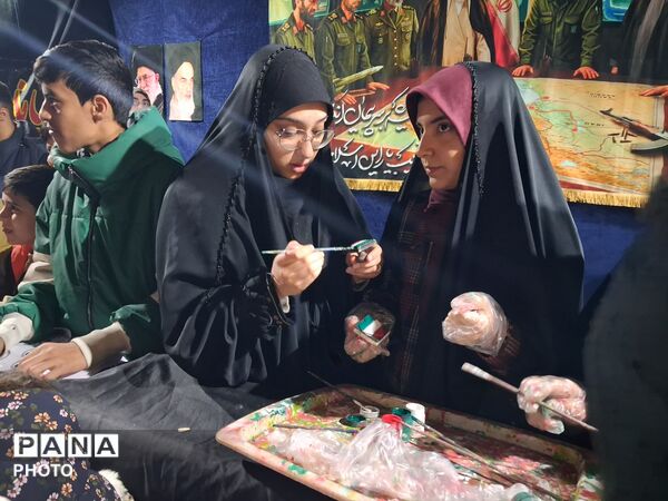  خدمات رسانی موکب ها در بلوار فضل نیشابور