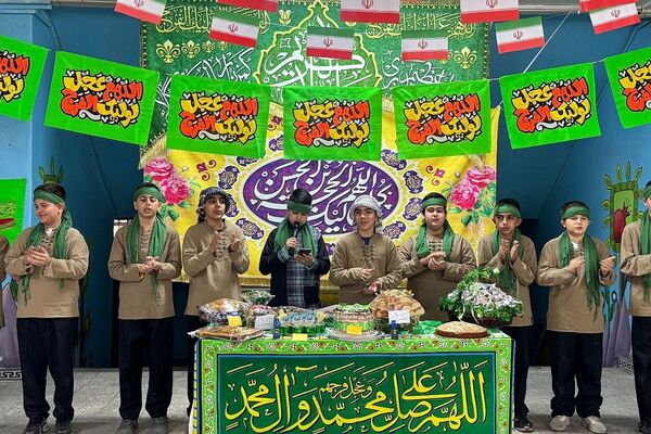 برپایی موکب‌های پذیرایی به مناسبت میلاد امام زمان (عج) در مدارس ناحیه دو شهرری