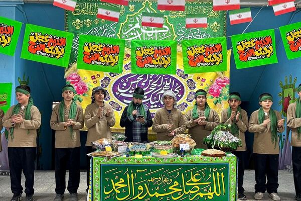 برپایی موکب‌های پذیرایی به مناسبت میلاد امام زمان (عج) در مدارس ناحیه دو شهرری