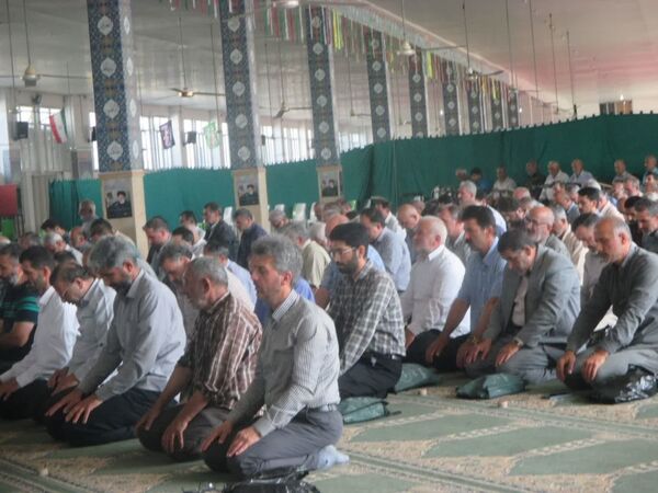 اقامه نماز عید سعید قربان در فریدونکنار
