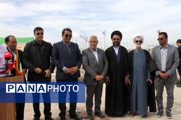 افتتاح پایگاه امداد و نجات هلال‌احمر «یادمان شهدای چترود» 