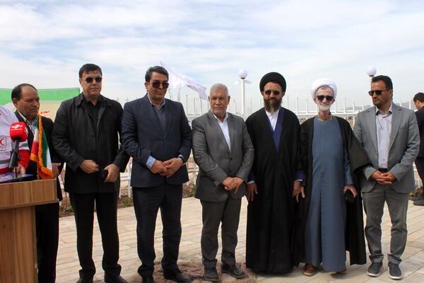 افتتاح پایگاه امداد و نجات هلال‌احمر «یادمان شهدای چترود» 