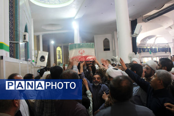 تشییع پیکرهای مطهر شهدای حملات رژیم صهیونیستی در قم
