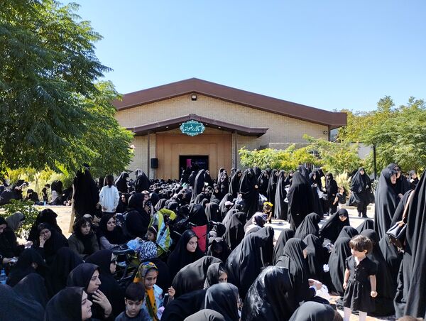 عزاداری رحلت حضرت رسول و امام حسن مجتبی علیه السلام در باغ اردوگاه خاتون مشهد