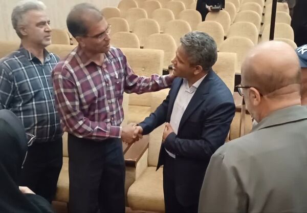 مراسم تکریم و معارفه رئیس آموزش و پرورش شهرستان برخوار
