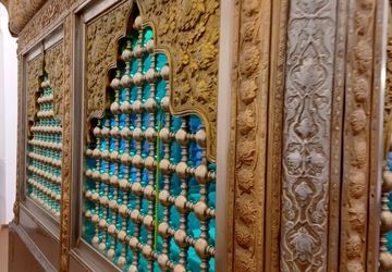 گزارش غبارروبی آستان قدس امام‌زاده سید محمد دیباج