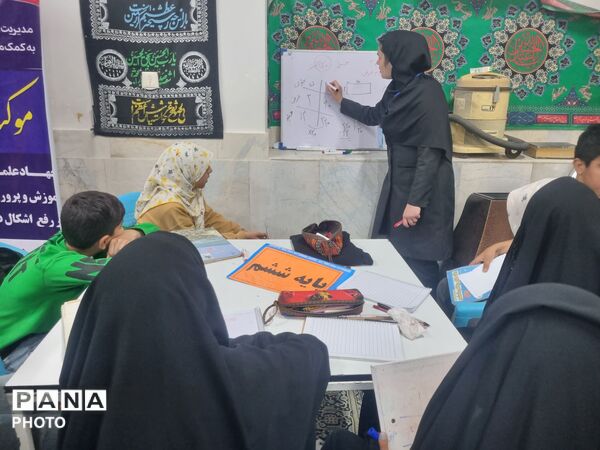 برپایی موکب های آموزشی در خلیل آباد