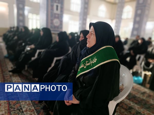 آیین گرامیداشت وفات حضرت ام البنین(س) و تکریم مادران و همسران شهدای شهرستان قدس