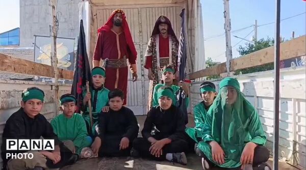 کاروان خودرویی خیمه گاه آل عبا در عزای سیدالشهدا(ع)