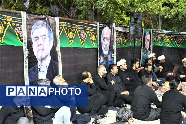 مراسم عزاداری دهه اول ماه صفر در روستای مومن آباد قم