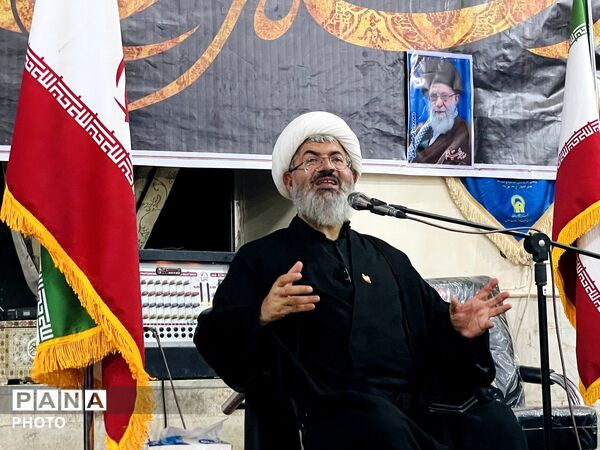 مراسم عزاداری تاسوعای حسینی در تکیه علی اکبری روستای طرق