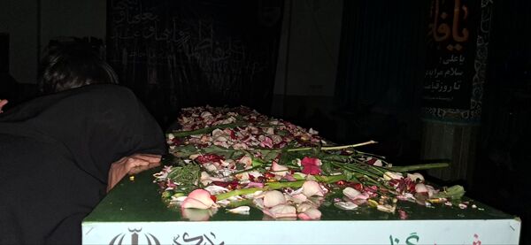 عزاداری دهه دوم فاطمیه با حضور شهید گمنام در دهستان شوراب صغیر  