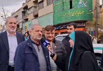 حضور وزیر آموزش و پرورش در راهپیمایی ۲۲ بهمن