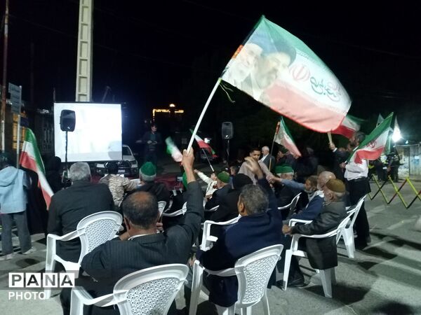 شکوه بصیرت  مردم ولایت مدار شهر بار برای دفاع از وطن 