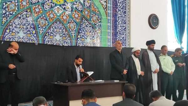مراسم عزاداری شهادت رئیس جمهوری و هیات همراه در ایلام
