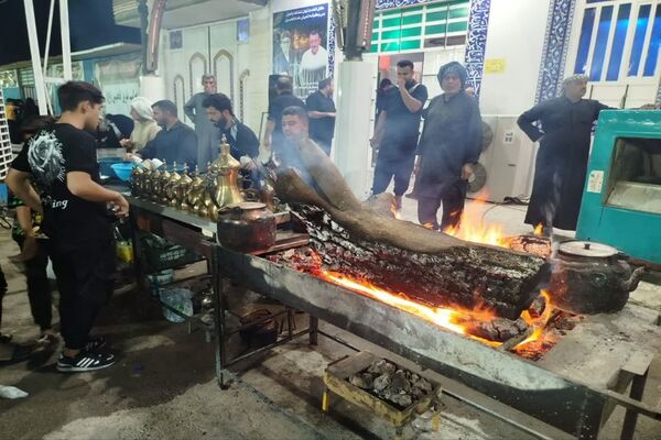  حضور جاماندگان حسینی در مرزهای خوزستان