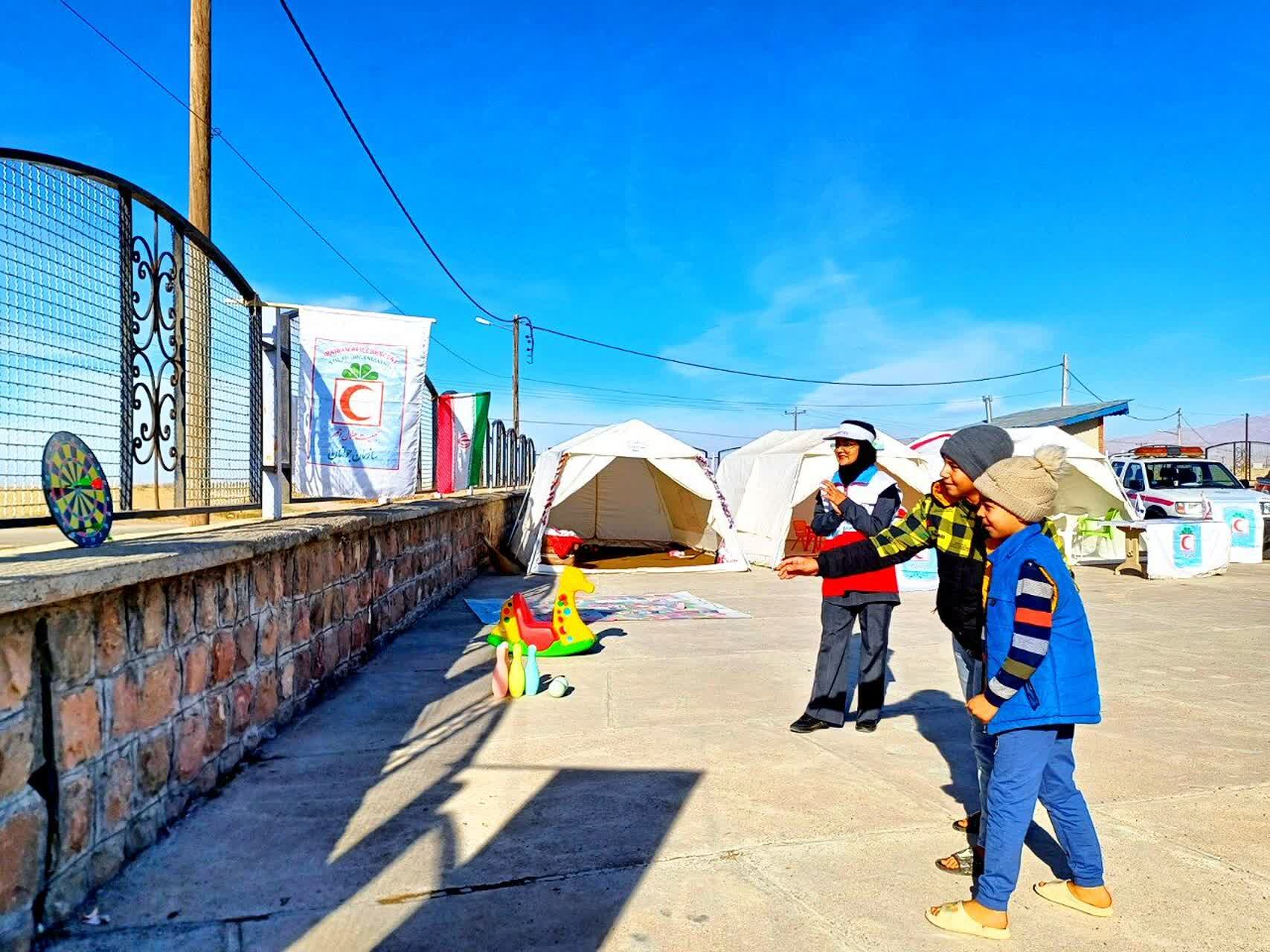 حضور تیم سحر هلال‌احمر شیروان در مانور اضطراری شهرستان فاروج