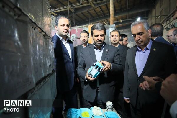 بازدید مسئولان همدان از شرکت کنترل گاز اکباتان