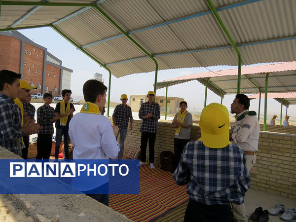 برگزاری پیش اردوی پسران در اردوگاه شهید چمران بجنورد