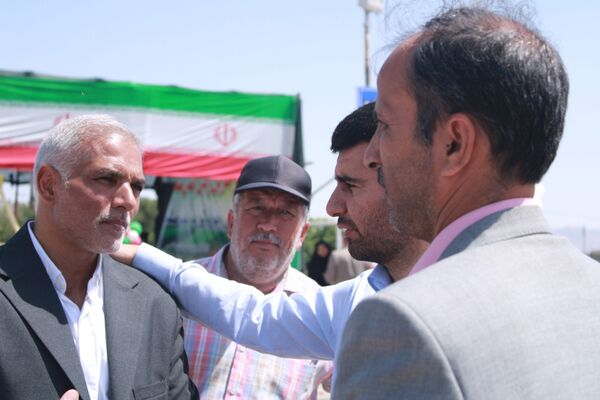 آیین افتتاحیه بزرگترین زمین چمن مصنوعی آموزش و پرورش خراسان رضوی در حاشیه شهر مشهد 