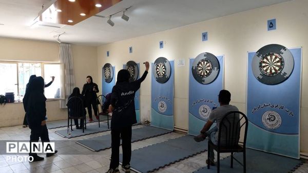 مسابقات دارت کارگران استان کرمان