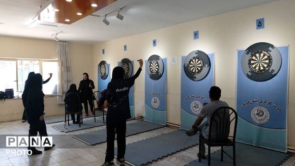 مسابقات دارت کارگران استان کرمان