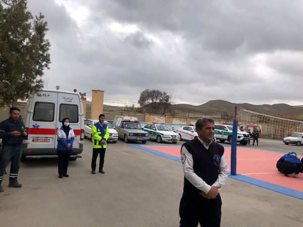 برگزاری مانور زلزله در شهرستان رازوجرگلان 