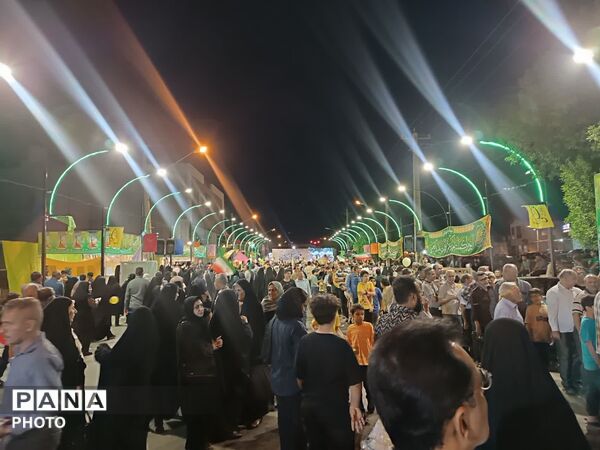 مهمانی یک کیلومتری عید غدیر در لارستان