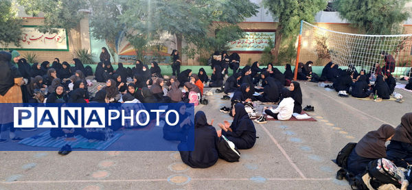 آیین صبحانه سالم در دبیرستان اخوان کریمی قم