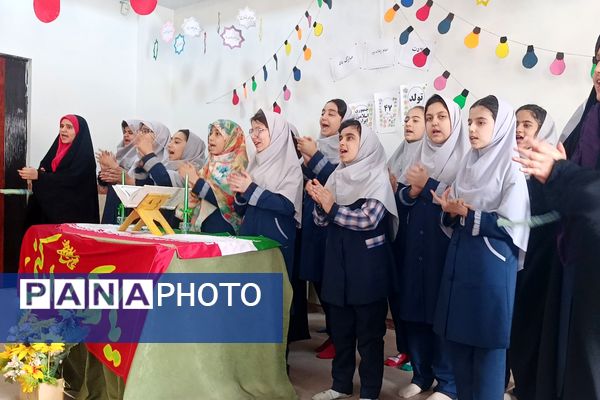 جشن نیمه شعبان در مدرسه شهید اسماعیلی عقدا پردیس 