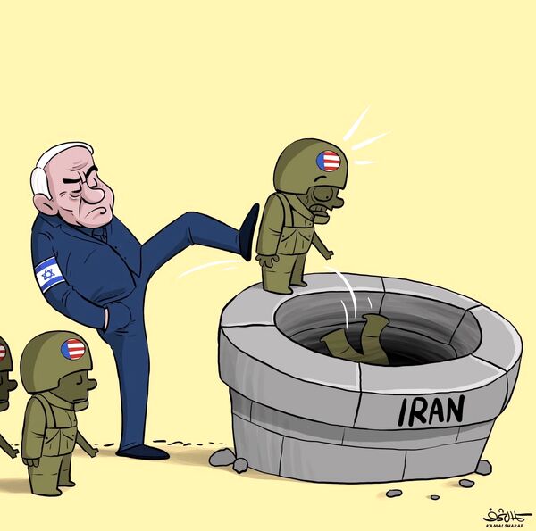اقتدار ایران در قاب کاریکاتورهای کمال شریف