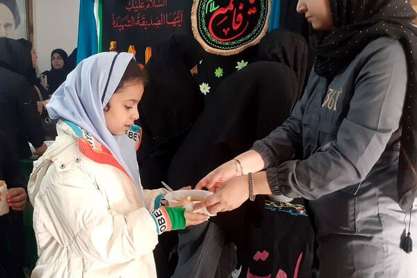 مراسم سوگواری شهادت حضرت فاطمه(س) در مدارس ناحیه 2 بهارستان