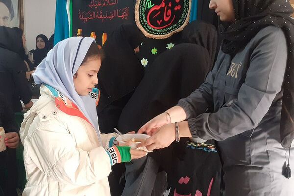 مراسم سوگواری شهادت حضرت فاطمه(س) در مدارس ناحیه 2 بهارستان