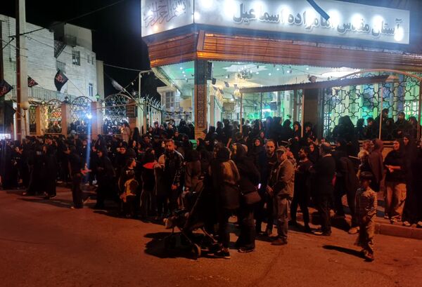 مراسم تاسوعا حسینی در شهرستان فیروزکوه