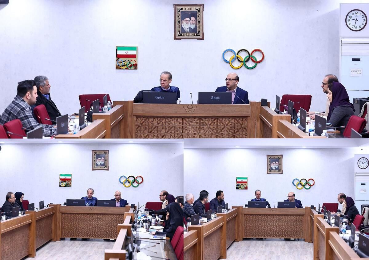 نشست مشترک مسئولان کمیته ملی المپیک با فدراسیون‌های شمشیربازی، کوهنوردی و کبدی 