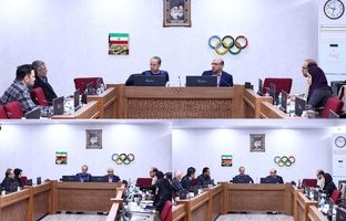 نشست مشترک مسئولان کمیته ملی المپیک با فدراسیون‌های شمشیربازی، کوهنوردی و کبدی 