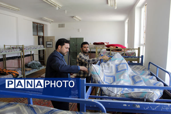 مانور بازگشایی مدارس در شهرستان گرمه 