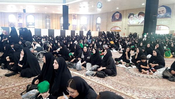مراسم شیرخوارگان حسینی در شهرستان ایلام