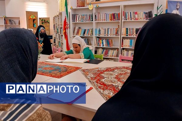 شهریارخوانی کودکان و نوجوانان اهوازی در روز شعر و ادب پارسی