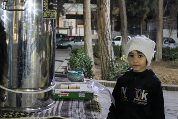 برپایی شانزدهمین موکب شهدایی گروه جهادی قاصد شهدا