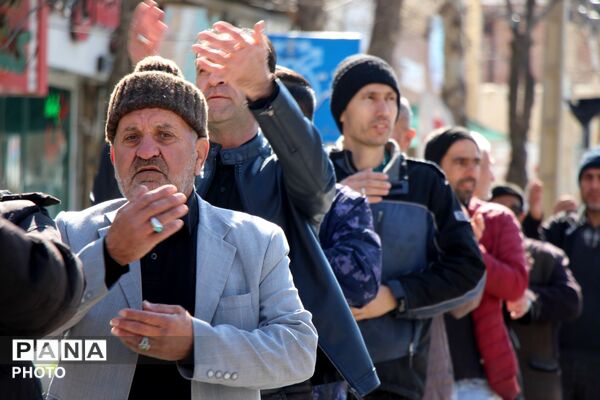 مراسم عزاداری و سینه‌زنی در شهرستان سملقان