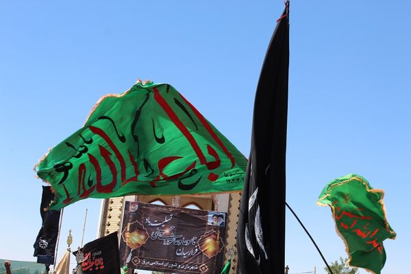عزاداری تاسوعای حسینی در شهر درق 
