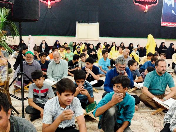 افتتاحیه جلسه قرآنی شهدای فدافن 