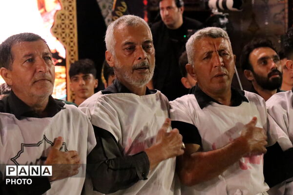 عزاداری گلستانی‌ها در حسینیه حرم مطهر رضوی 